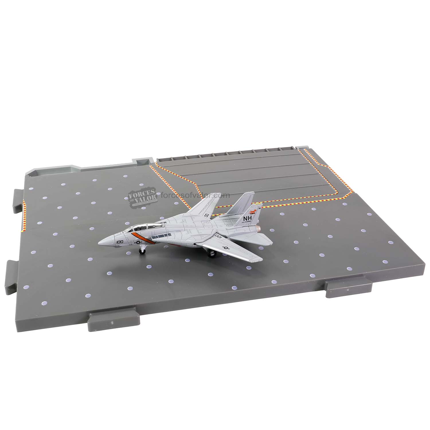 Grumman F-14A Tomcat VF-114 Aardvarks + Section E Deck - 1:200